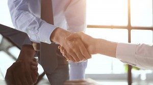 Businessmen Agree Make Deal Satisfied Negotiation Stock Footage Video (100% Royalty-free) 1109095835 | Shutterstock