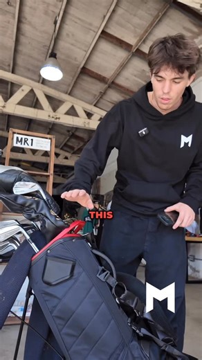 The only golf bag feature I use EVERY round 🎥 With our ops director @campbellgolfs #golfbag #golfbags #mnmlgolf #golfer #golfswing #golfgear #golfequipment | MNML GOLF Bags