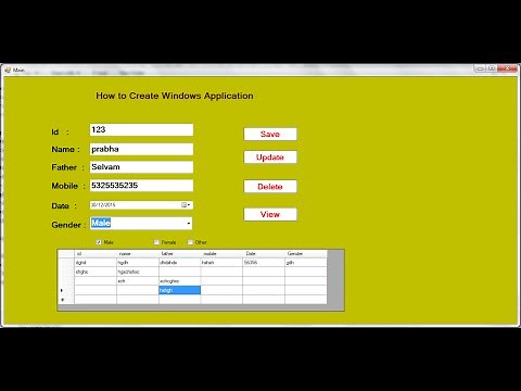 C# Windows Application for Absolute Beginners in visual studio