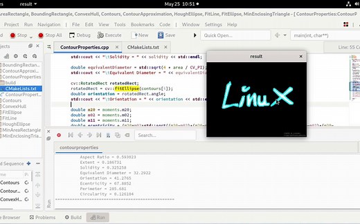 OpenCV计算轮廓属性