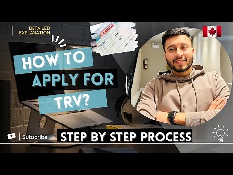 How to Apply TRV (Temporary Resident Visa) after getting work permit | Step by Step Process