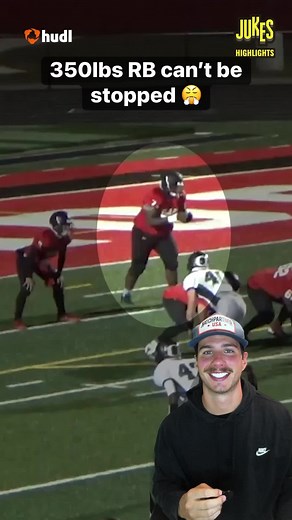They call him ‘Mini Fridge’ #jukes #highschoolfootball #NFL #collegefootball #hudl | Jukes