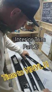 Vinyl Wrap Part 2 #interior #refurb #vinylwrap #bmw #e93 #restoration #diy #car #automobile #detail