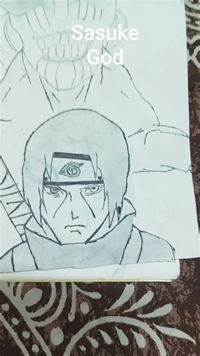 Sasuke full page drawing please suport 👍