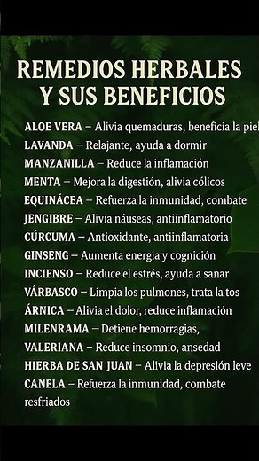 10 Hierbas que Transforman tu Salud en Días #salud #natural #plantas