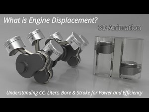 Engine Displacement Explained: Power, Torque, and Fuel Efficiency #automobile #engine#cc #torque#top
