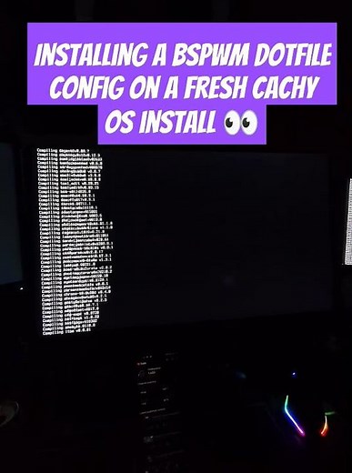 #bspwm #archlinux #cachyos #linux