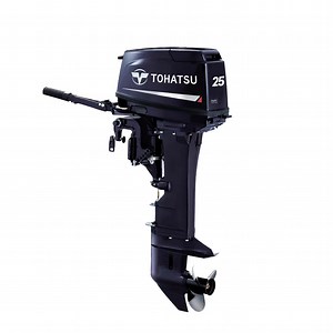 [Hot Item] Tohatsu 25HP Short Shaft Tiller 15 Inch M25HS Model Outboard Engine