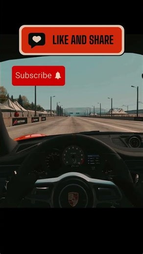 Porsche Gt3 RS insane 2000 meter dash in #assettocorsa #car #automobile #porsche #supercars #gaming