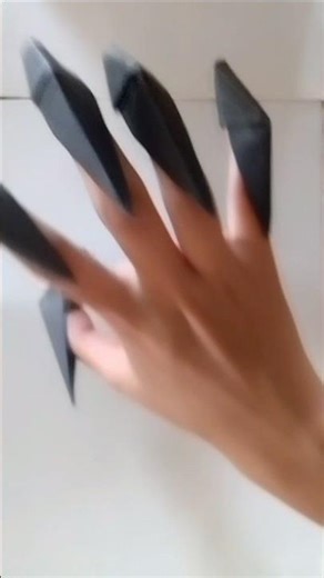 Paper claws | How to make paper claws out of paper #shorts #paperclaws