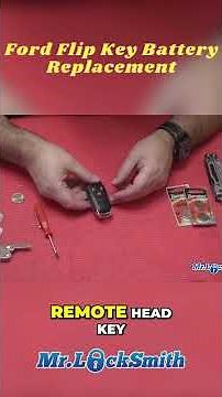 Ford Flip Key Battery Replacement: Easy Guide!