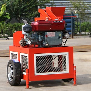 [Hot Item] Mobile Interlocking Cement Clay Brick Vibration Block Making Machine Price
