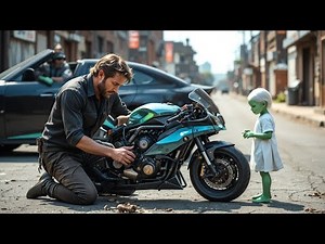Poor Human Mechanic Fixed an Alien Girl’s Bike for Free—The Galaxy Changed His Fate Forever | HFY