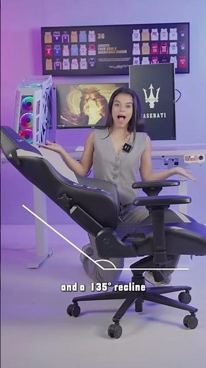 Maserati's legendary comfort, unlocked for your setup. 🎮