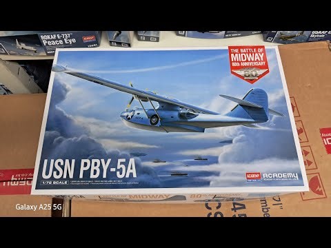 ACADEMY BATTLE OF MIDWAY USN PBY-5A "미드웨이해전 USN PBY-5A" [ASEM HOBBY 아셈하비]