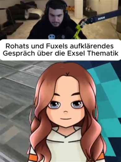 Rohats und Fuxels aufklärendes Gespräch über die Exsel Thematik @fuxelbau @rohatce #fuxel #exsl #statement #twitchclip #Rohat #aufklärung