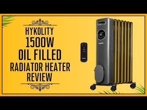 Hykolity 1500W Oil Filled Radiator Heater Review