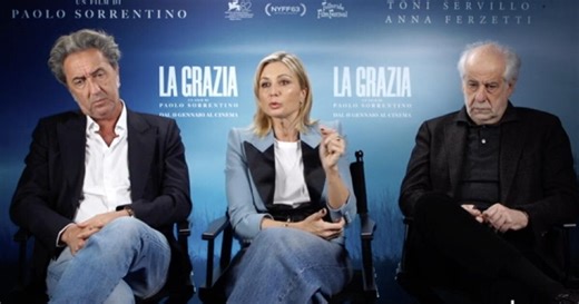 Anna Ferzetti è la figlia del presidente nel nuovo film di Sorrentino
