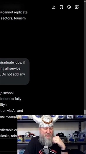89% of service jobs GONE to AI & robots!