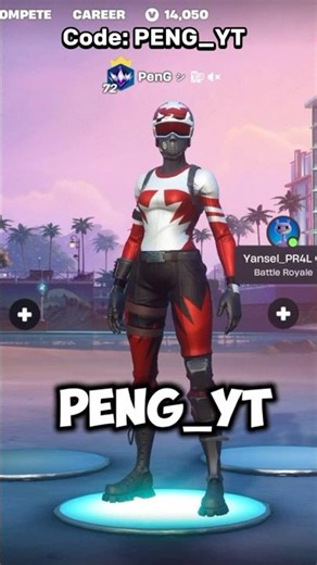 Use Code PENG_YT In The Fortnite Item Shop For A Free Add #fortnite #fortnitecode