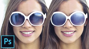 Learn How to Effectively Remove Reflections from Surfaces Like Sunglasses in Photoshop! Realistically paint over reflections, and learn how to add texture to make the surface more natural. We will also learn to add additional clean reflections to add dimension and make them look real. | PiXimperfect