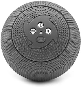 MyoStorm Heating Vibrating Massage Ball Roller for Deep Tissue Muscle Recovery Therapy and Pain Relief w/Heat + Vibration- New 2.0 Model