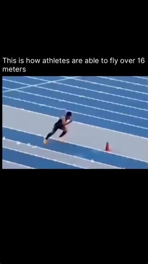 Explain on Instagram: "An elite triple jumper explodes off the runway, entering the hop phase where speed is preserved through precise leg drive and controlled posture. The transition into the step is seamless, with mid-air body extension transferring momentum without bleeding velocity. In the final jump, maximum power is released as arm swing and takeoff mechanics launch the athlete forward into the pit. Slow-motion highlights exact timing, balance control, and force application—showing how cen