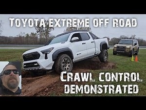 Toyota Crawl Control extreme demonstration