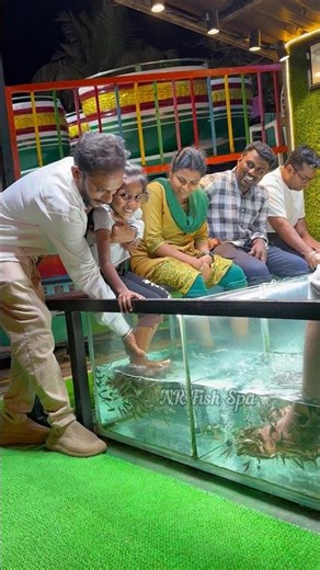 NR Fish Spa🥰 Besant Nagar beach +919952085544 #youtubeshorts #spa #cute #fish #yt #youtube #chennai