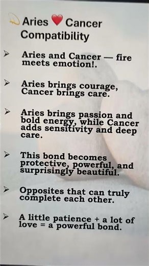 Are Aries and Cancer Meant To Be? Aries and Cancer Compatibility #aries #cancer #compatibility