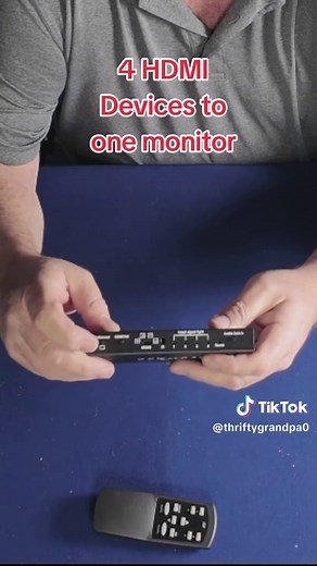 Connect 4 HDMI Devices to One Monitor Easily