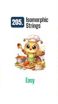 205. Isomorphic Strings Leet Tutorial (conceptual) #softwareengineer