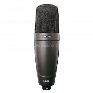 Shure KSM 32/CG Condenser Microphone antracita, con soporte favorab...