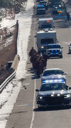 🙏 We are deeply grateful to the Halifax County NC Sheriff's Office and Warren County Sheriff’s Office for their escort and support today on Day 94 - 1/27/2026. Their presence, professionalism, and care allowed us to walk safely and allowed the community to gather peacefully. We are profoundly thankful for their support. We also extend our heartfelt gratitude to all other government agencies, law enforcement departments, and first responders who have supported us throughout this journey. Your pr