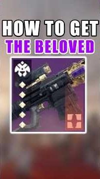 How to get the Beloved Sniper Rifle? #destiny2