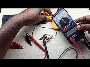 Mini Solar Panel Testing Voltage | Small Solar Panel Testing Voltage