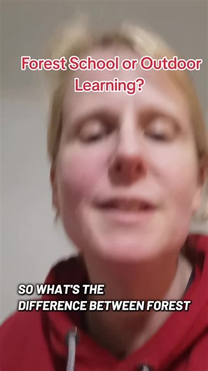 Here are some differences between Forest School and Outdoor Learning. Some settings may find that outdoor learning suits them better. It can take some dedication to be able to offer true Forest School, due to curriculum constraints and other things, but it is so worth it if you can! #forestschool #outdoorlearning