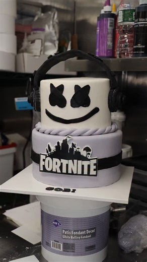 Level up your celebrations 🎮✨ Watch our team bring this custom Fortnite cake to life—from batter to battle-ready! Whether it’s birthdays, parties, or any epic moment, we’ve got you covered with custom cakes that hit every theme. DM us to start your order 💛 #AngelinaBakery #CustomCakesNYC #FortniteCake #NYCBakery #CakeArt #customcake | Angelina Bakery