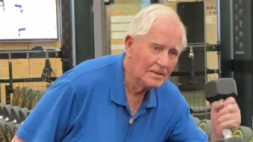 98-year-old man still lifts weights and uses a treadmill: Internet left inspired