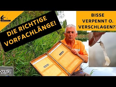 Feederfishing - Die richtige Vorfachlänge