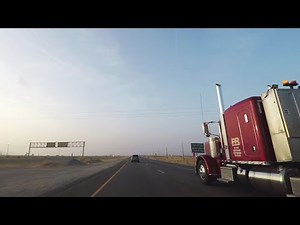 Driving on Interstate 5 North 4K - Westside Freeway - California, USA