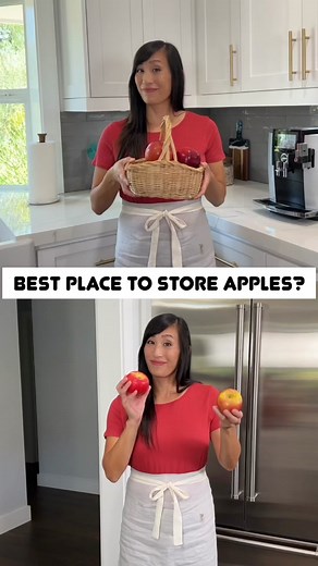How to Store Apples: Refrigerator vs. Counter