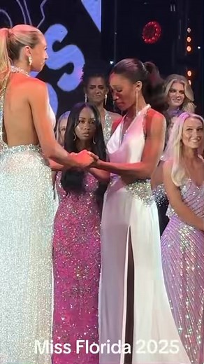 👑✨ History made! Congratulations to Paris Richardson, crowned Miss Florida 2025 👏🏽👏🏽👏🏽 ♥️ The first winner from Gainesville since 1952.♥️ Only the second Black woman ever to win the Miss Florida title in its 99-year history. ♥️ A proud, powerful moment for the city and the state. 💐🌟 #MissFlorida #ParisRichardson #GainesvilleProud #MakingHistory #BlackExcellence #CrownedQueen | Luzonia Waters