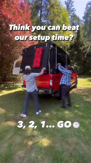 RV Camping Journey on Instagram: "22 seconds a side start to finish🏁 Thats Far-Out #farout #overlanding #overland #truckbedliving #offroad #4x4 #camper #toyhauler #4wd #truckcamper #camping #outdoors #getfarout #campersetup #camplife #campingrigs"