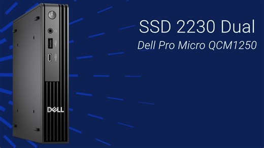 How to Replace the SSD 2230 Dual on Dell Pro Micro QCM1250