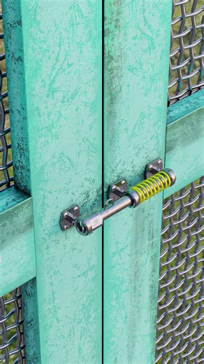 How to make a hidden Lock Mechanism 🔐 | Oddly Satisfying Animation #shorts