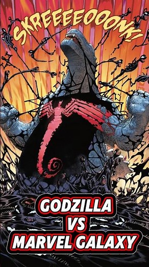 Godzilla Destroys the Marvel Galaxy with his Infinity Roar!