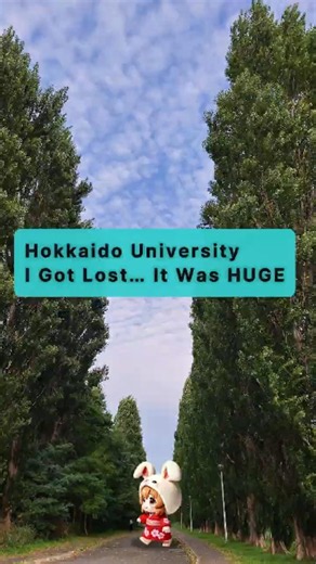 【Hokkaido University】Getting Lost Led Me to an Unexpected Hidden Gem｜Sapporo Travel