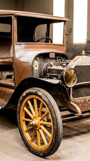 Este coche llevaba 100 años olvidado… mira lo que pasó 😳