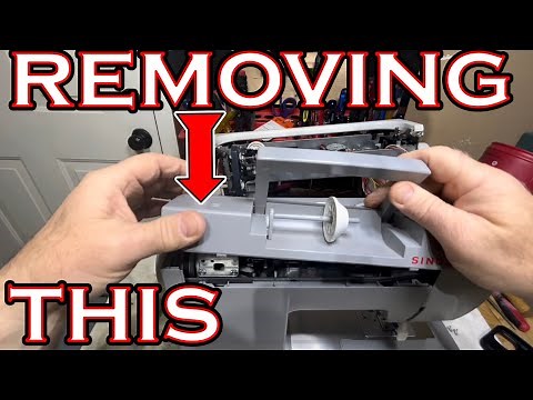 Singer Heavy Duty - How To Remove The Top